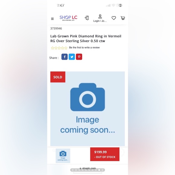 Lab Grown Pink Diamond Set - Picture 8 of 10